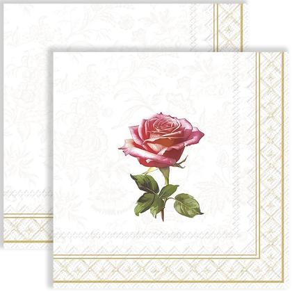 Imagem de Guardanapo para Decoupage Ihr 33x33 Rosas Rainha Elegante C/ 20 Unidade
