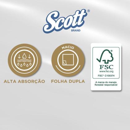 Imagem de Guardanapo Scott Grand Hotel Folha Dupla Pequeno com 50 Folhas