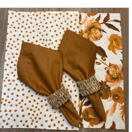 Imagem de Guardanapo Terracota 40x40cm 100% Algodão