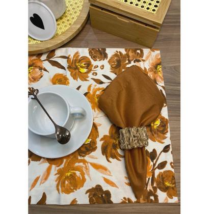 Imagem de Guardanapo Terracota 40x40cm 100% Algodão