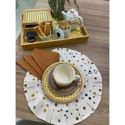 Imagem de Guardanapo Terracota 40x40cm 100% Algodão