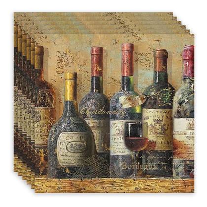 Imagem de Guardanapos para Decoupage Ambiente Melhores Vinhos 2 Unidades