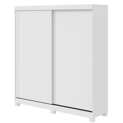 Imagem de GuardaRoupa 2 Portas de Correr Easy Light com Pés Branco