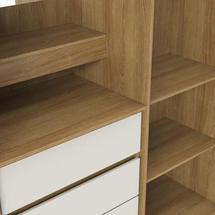 Imagem de GuardaRoupa Italo Casal 2 Portas de Correr com Espelho