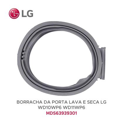 Imagem de Guarnição Borracha da Porta Lava e Seca LG wd11wp6 wd9ep6 Original