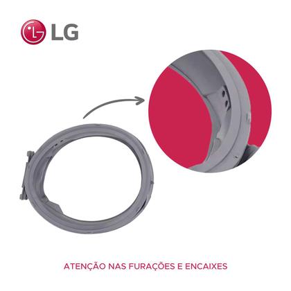 Imagem de Guarnição Borracha da Porta Lava e Seca LG wd11wp6 wd9ep6 Original