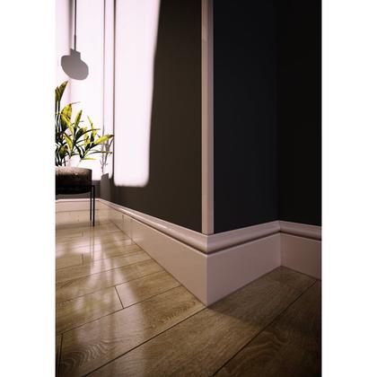 Imagem de Guarnição Canto Cp20 Perfil de Poliestireno HD Homestar - caixa com 6 m - Branco