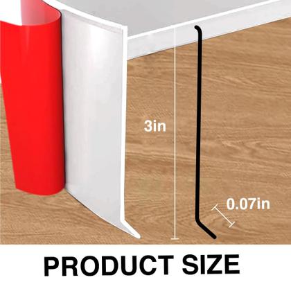 Imagem de Guarnição de moldagem de parede ROUIXSEN Red Teak 7,62 cm x 12,19 m à prova d'água