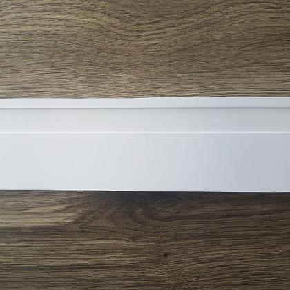 Imagem de Guarnição/Moldura de Poliestireno Branco Frisado 5cm de altura Formix 3D - 1 Metro