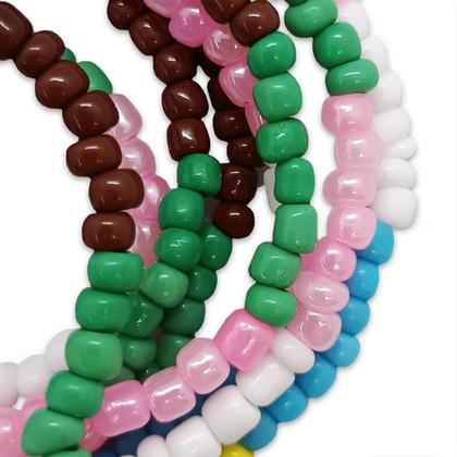 Imagem de Guia 7 Linhas Orixá Arco Iris Proteção Contra Todo Mal 140cm