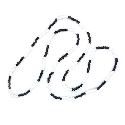 Imagem de Guia Colar De Miçanga Obaluayê Preto velho 50cm