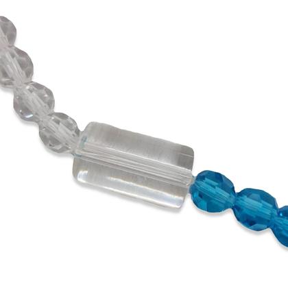 Imagem de Guia Cristal 147 Contas Colorido Cristal 60 cm Umbanda