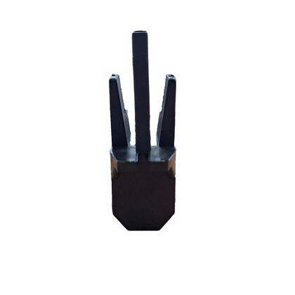 Imagem de Guia Da Persiana Nyl 370 Preto 6 Peças
