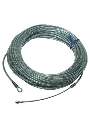 Imagem de Guia Passa Fio com Alma de Aço Linha Pesada Arrasta 100 kg com 15 metros Instalação Elétrica e Rede