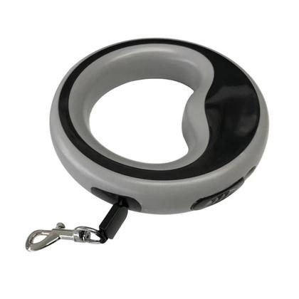 Imagem de Guia Retratil Com Botao Com Regulagem Para Caes e Gatos PRETO