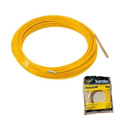 Imagem de Guia Sonda Passa Fio Alma De Aço Resistente Vonder Pvc