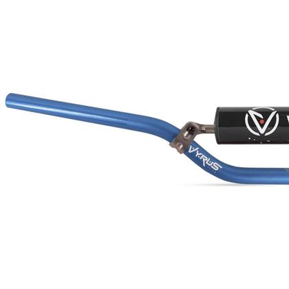 Imagem de Guidão 22mm Vyrus Cross Bar C/ Barra Protetor Espuma Trilha Motocross