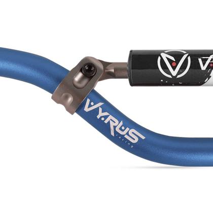 Imagem de Guidão 22mm Vyrus Cross Bar C/ Barra Protetor Espuma Trilha Motocross