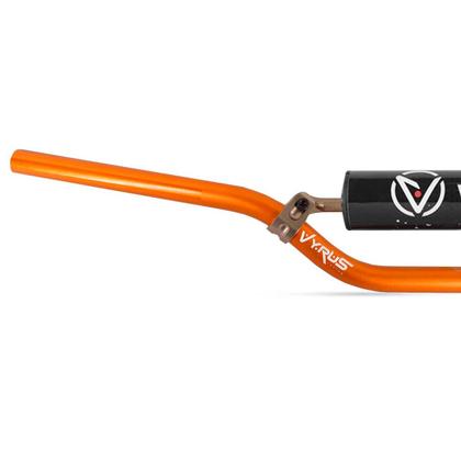 Imagem de Guidão 22mm Vyrus Cross Bar C/ Barra Protetor Espuma Trilha Motocross