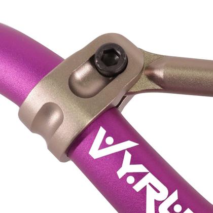 Imagem de Guidão 22mm Vyrus Cross Bar C/ Barra Protetor Espuma Trilha Motocross