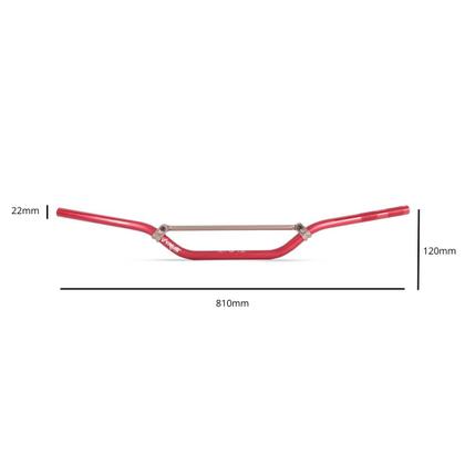 Imagem de Guidão 22mm Vyrus Cross Bar C/ Barra Trilha Motocross Enduro