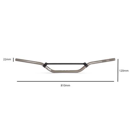 Imagem de Guidão 22mm Vyrus Cross Bar C/ Barra Trilha Motocross Enduro