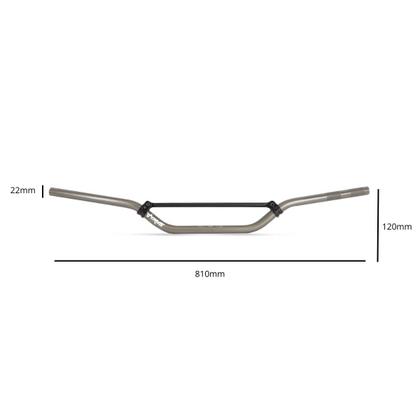 Imagem de Guidão 22mm Vyrus Cross Bar C/ Barra Trilha Motocross Enduro