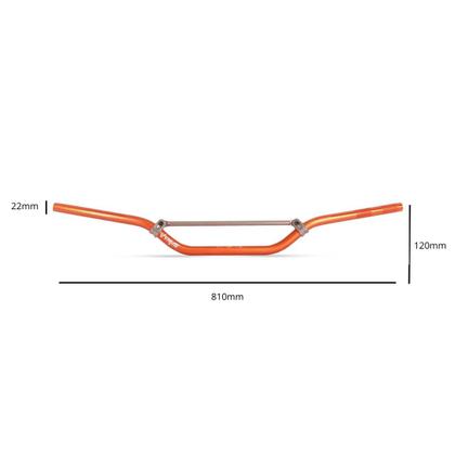 Imagem de Guidão 22mm Vyrus Cross Bar C/ Barra Trilha Motocross Enduro