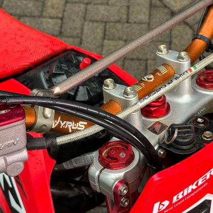 Imagem de Guidão 22mm Vyrus Cross Bar C/ Barra Trilha Motocross Enduro