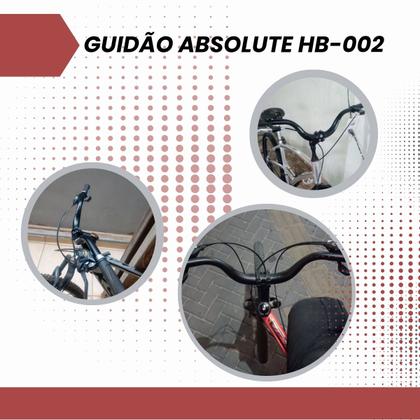 Imagem de Guidão Bicicleta Curvo 100mm HB002 31.8X720mm mtb Bar ends Absolute