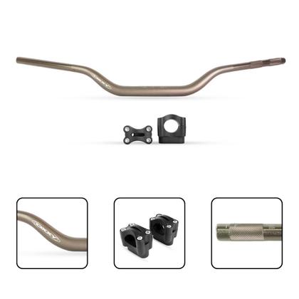 Imagem de Guidão Oxxy Alto Super Fat Bar 31mm Com Adaptador