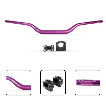 Imagem de Guidão Oxxy Alto Super Fat Bar 31mm Com Adaptador