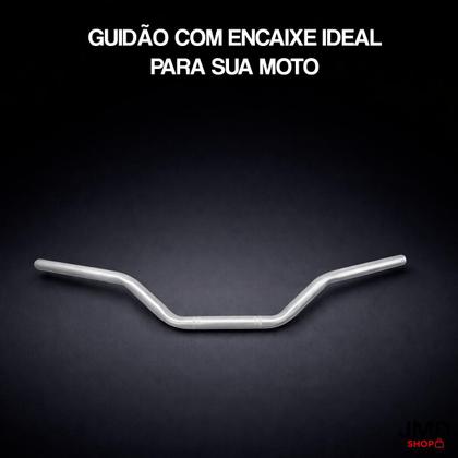 Imagem de Guidão Tenerê Cinza Resistente Compatível XTZ 250 Crosser 250 Lander 250 Design Moderno