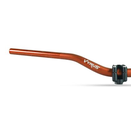 Imagem de Guidão Vyrus Baixo Fat Bar 28mm C/ Protetor Espuma