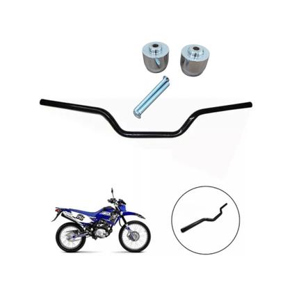 Imagem de Guidão Xt 125 Com Pezinho Acessório Prático Para Motocicletas