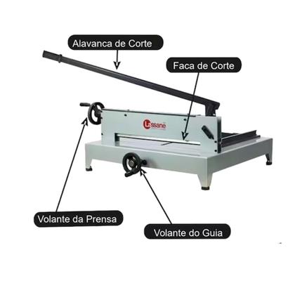 Imagem de Guilhotina de Facão Semi Industrial 340mm Plus Lassane