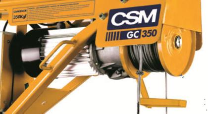 Imagem de Guincho De Coluna 350 Kg 1,25Cv IV Pólos Monofásico CSM