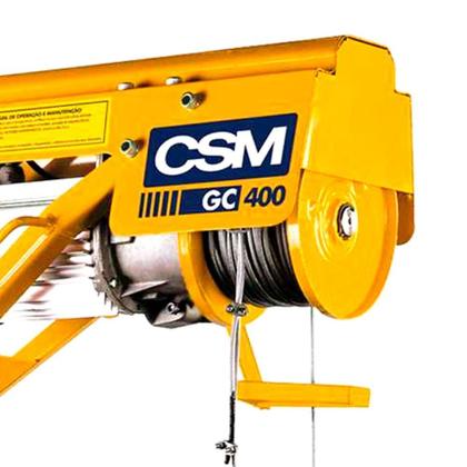 Imagem de Guincho de Coluna 400Kg Trifásico 1,25CV 220/380V GC 400 CSM