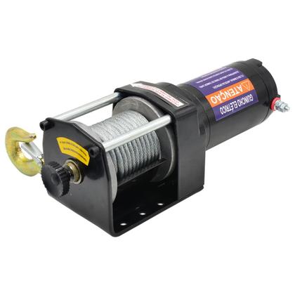 Imagem de Guincho Eletrico 12V 1360Kg - 3000Lbs com Cabo de Aco GE1360 ACM TOOLS