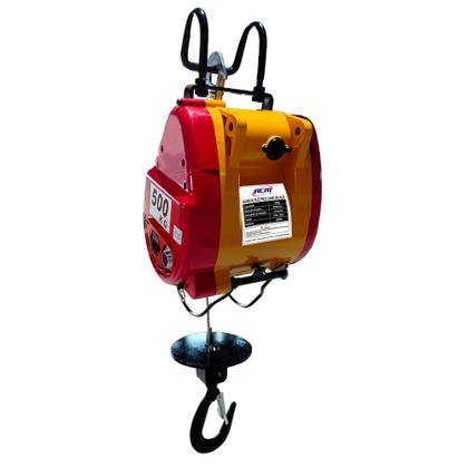 Imagem de Guincho Elétrico 500Kg com 30Mts de cabo de aço GE500 ACM TOOLS