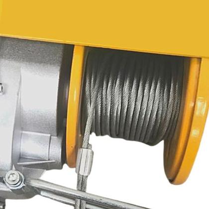Imagem de Guincho Elétrico Içamento Carga Até 300kg 600w 1400rpm 110v