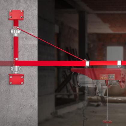 Imagem de Guindaste de montagem em parede VEVOR 300 kg de carga máxima com guincho elétrico