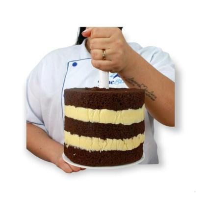 Imagem de Guindaste Para Bolo 21 Cm Com 02 Peças Estaca 30 Cm + - Isamar