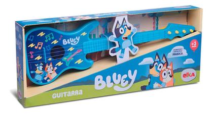 Imagem de Guitarra Bebe Bluey Bingo Violaozinho Violao Infantil Elka Azul
