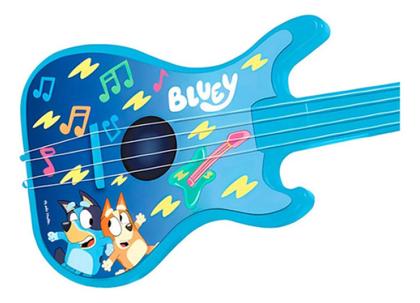 Imagem de Guitarra Bebe Bluey Bingo Violaozinho Violao Infantil Elka Azul