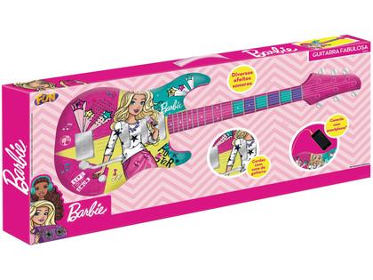 Imagem de Guitarra de Brinquedo Barbie Fabulosa