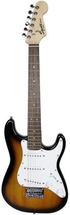 Imagem de Guitarra elétrica Fender Squier Mini Strat 3/4 Kids com pacote