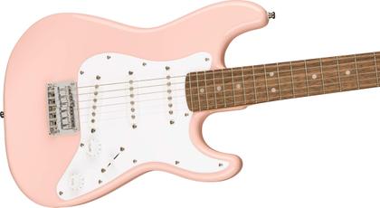 Squier Strat by Fender Affinity　シェルピンク Guitarra elétrica Fender Squier Mini Stratocaster Shell Pink