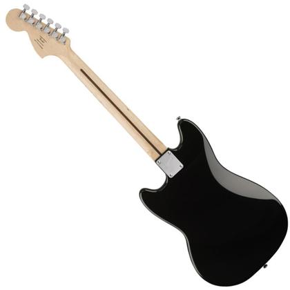 Guitarra Fender Squier Bullet Mustang Preta Brilhante com Escudo