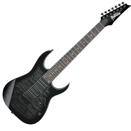 Imagem de Guitarra Ibanez RG GIO GRG7221QA-TKS Transparent Black Sunburst